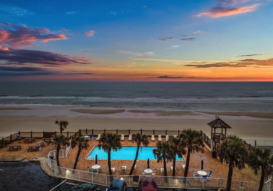 Ocean Front Condo Daytona Beach! Buitenkant foto